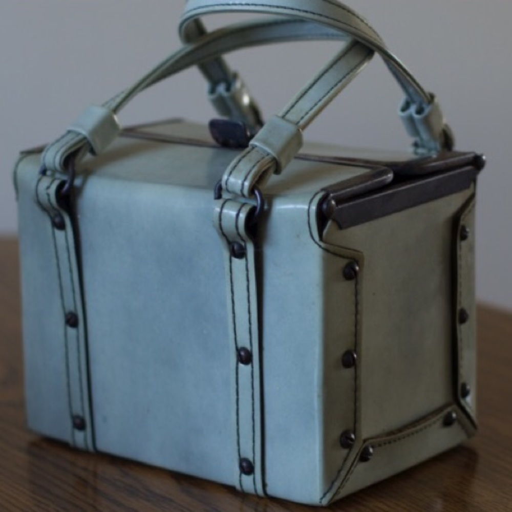 Vintage box purse